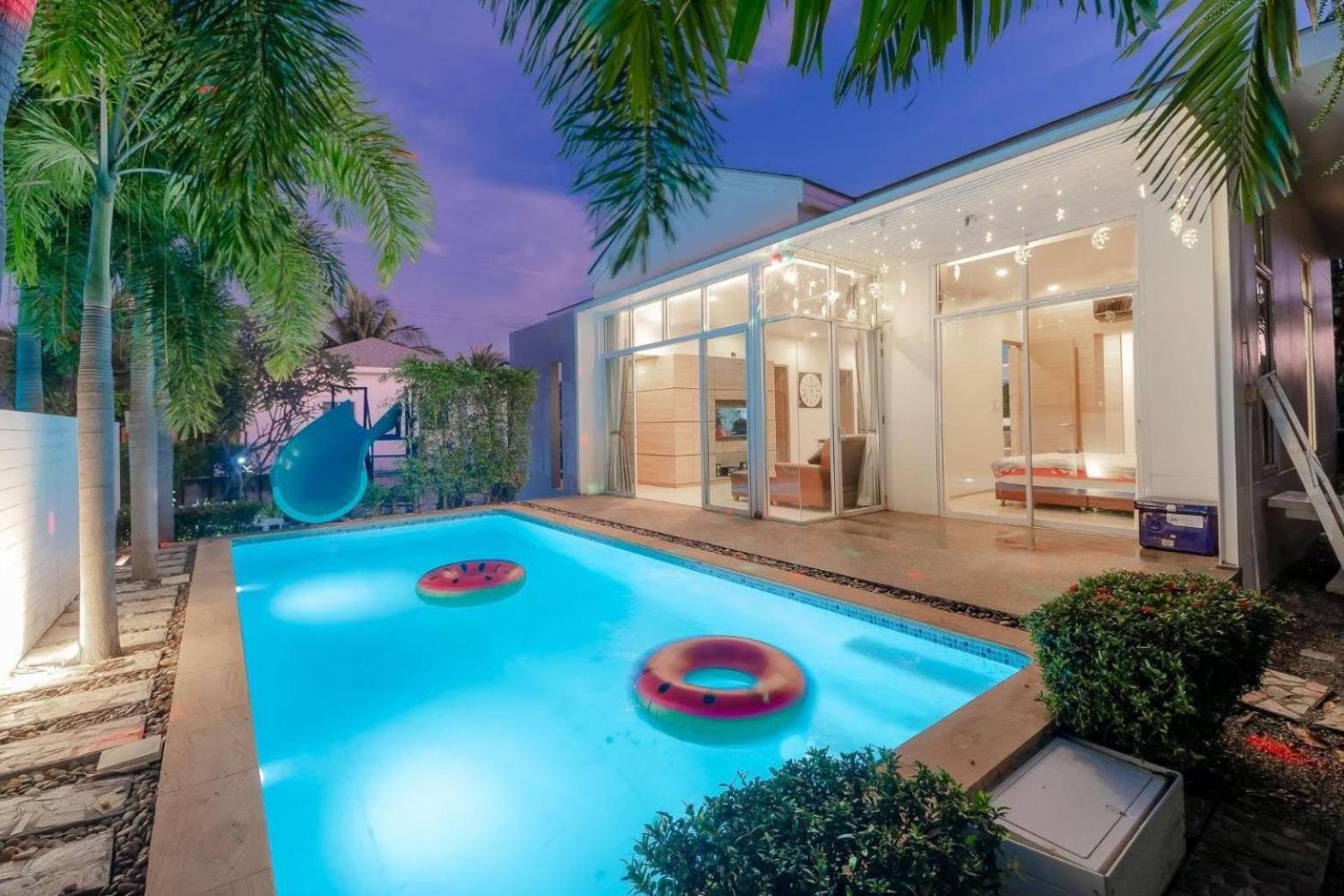 Near Beach One Pool Villa 1 Cha-am Exterior foto