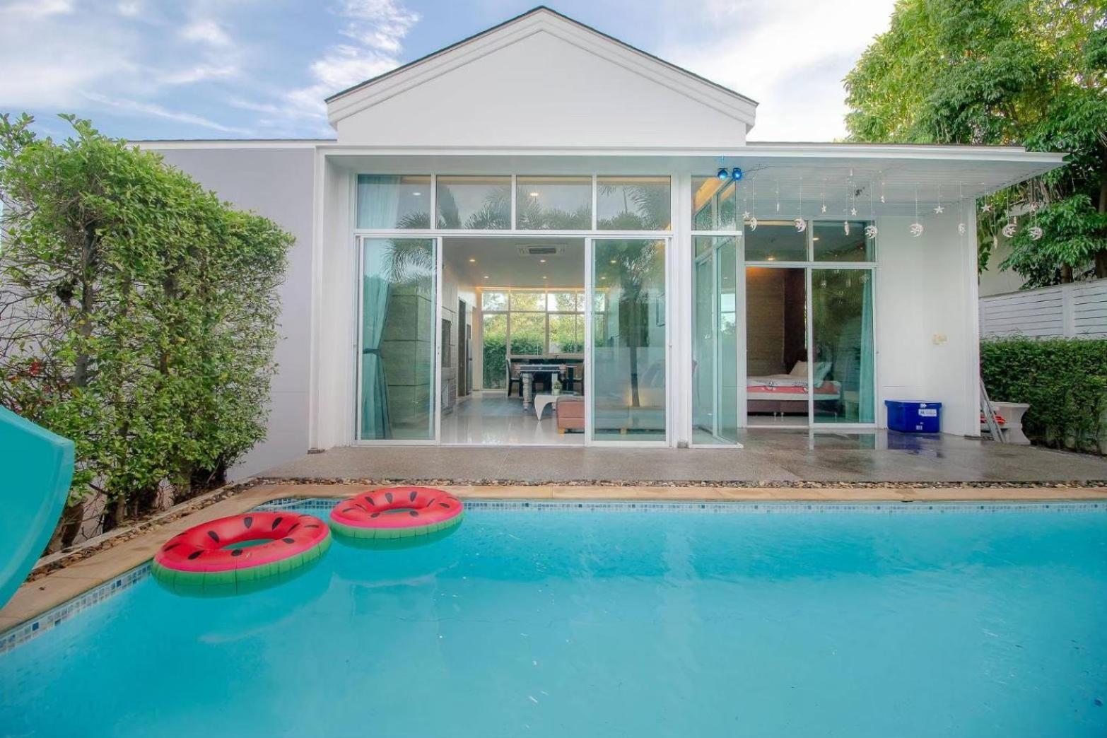 Near Beach One Pool Villa 1 Cha-am Exterior foto